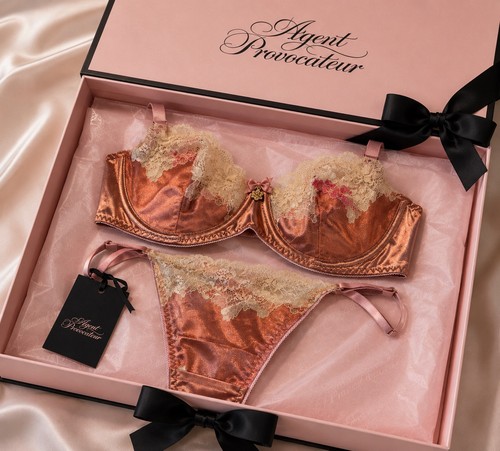 Pink lace sateen - lace, &