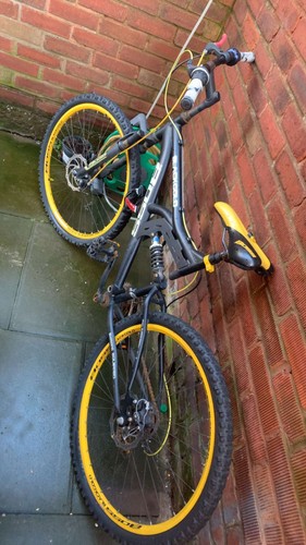 Fixi bike black and gold - and,