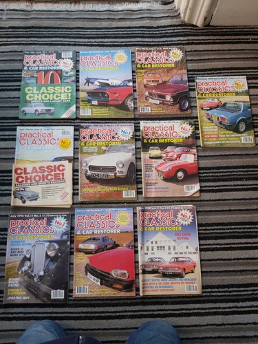 Old practical classic car - old,