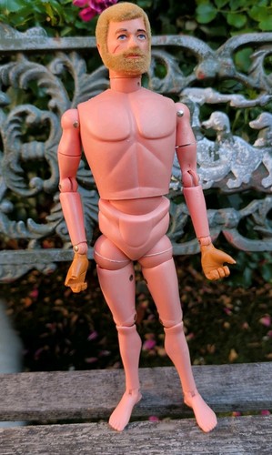 Vintage action man bearded - action,
