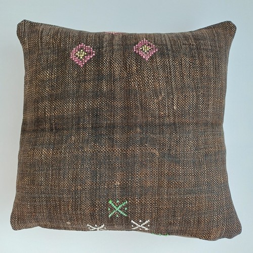 Moroccan cactus silk - cactus, cushion