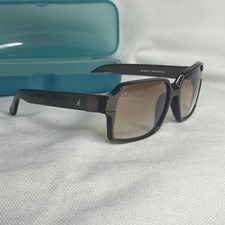 VTG Kangol Classic Square Streetwear Sunglasses Etched Logo Brown Gradient Lens