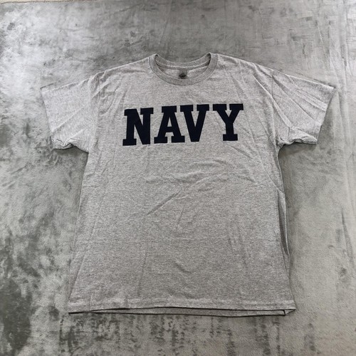 Navy shirt mens large gray - navy,