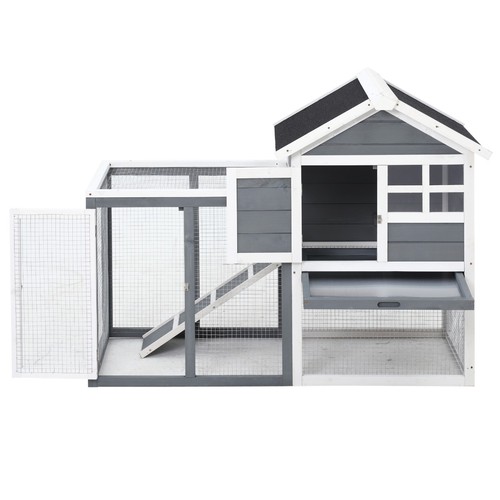 48in wooden rabbit hutch for - hutch,
