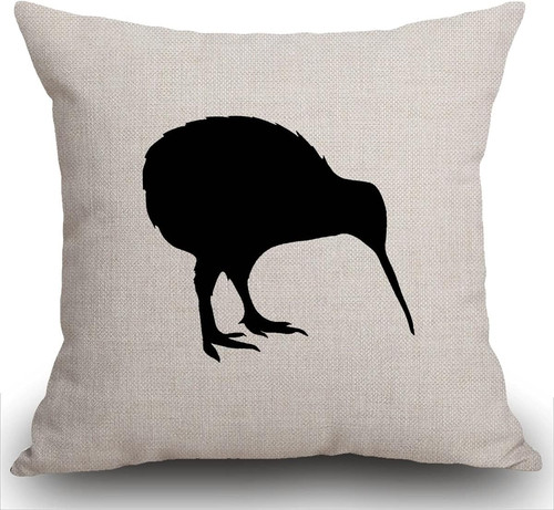 Smooffly kiwi bird - bird, cushion