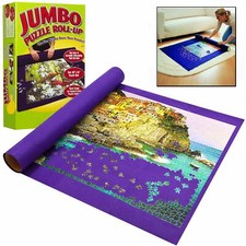 NEW Giant Jumbo Jigsaw Roll Up Puzzle Store Storage Mat Tube up to 3000 Pieces