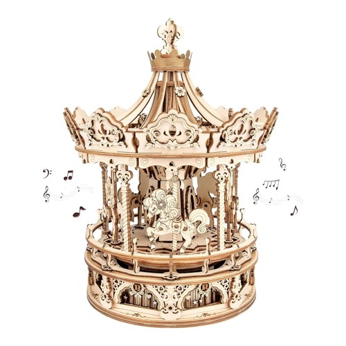 Rokr wooden puzzle carousel - rokr,