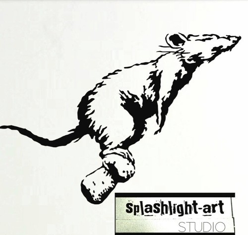 Banksy champagne rat vinyl - banksy,