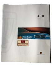 Rover 400 Car Sales Brochure 1995 on Large Original All Models