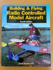 Building & Flying Radio Controlled Model Aircraft By David Boddington Good Book.