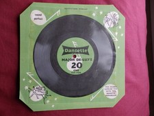 DANSETTE MAJOR DE-LUXE RECORD PLAYER INSTRUCTIONS/PRICE CARD SHEET 1950s