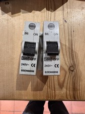 Wylex Plug In ABB B6 BS 60898 Mcb x 2no.