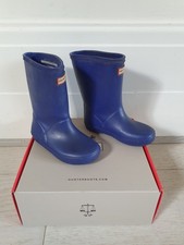 Kids First Hunter Wellies Blue UK size 9 EU 27