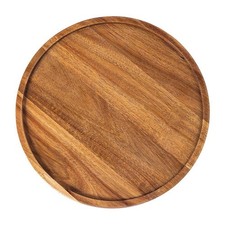 Round Wood Tray,Wooden Serving