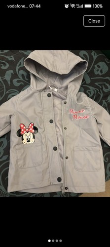 Months raincoat minnie - 18/24,