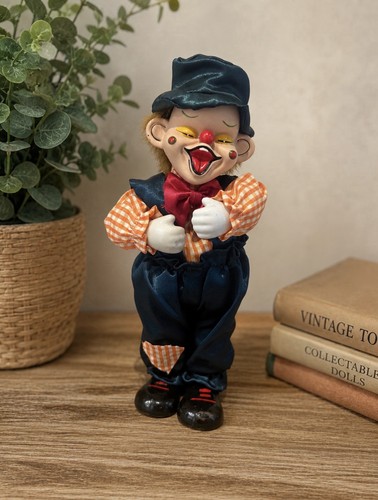 Vintage musical clown doll - vintage,