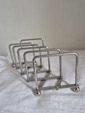 Vintage Silver Plate Toast