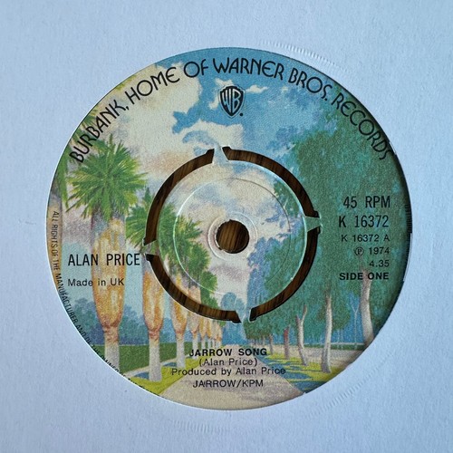 Alan price jarrow song 7 - price, 7"
