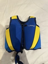 Kids Toddlers Float Jacket Swimming Vest Size 2 Years Old Blue Yellow