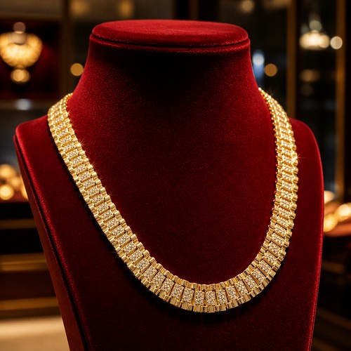 Men gold plated - gold, band