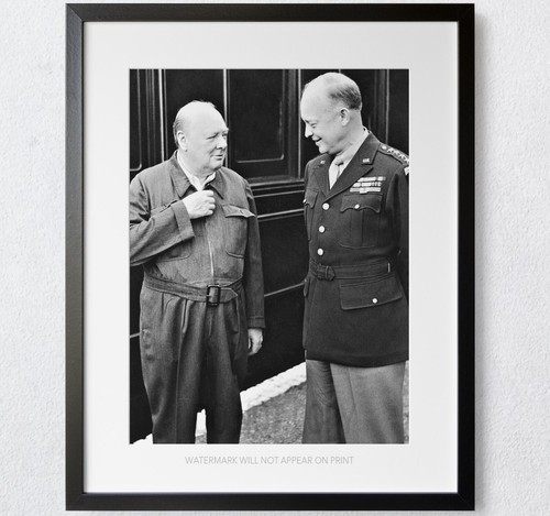 Winston churchill and - dwight, d