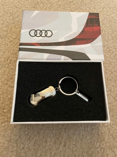 New audi sport metal keyring - metal,