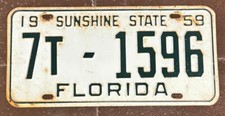 Florida 1959 VERY SMALL CAR