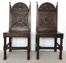 A Pair Of 17th Century Carved