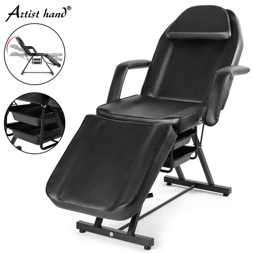 Multifunction black facial bed - facial,