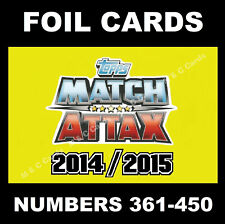 Match Attax 2014/15 14/15 MAN OF THE MATCH / DUO / RECORD BREAKER Cards 2015