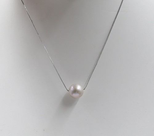 Akoya grey pearls - 11-12,
