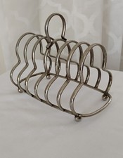 Vintage Silver Plated Toast