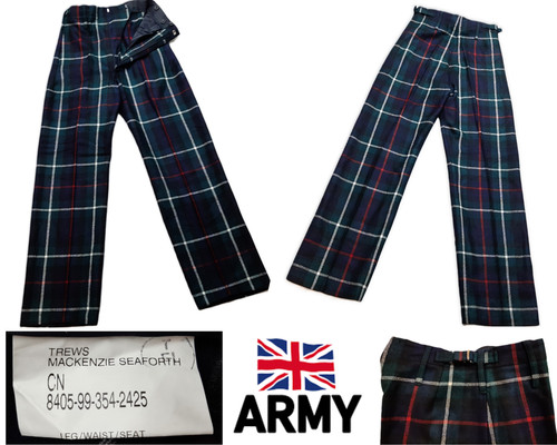 British army trews scottish - trews,