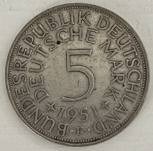 Germany deutsche mark - mark, 1951