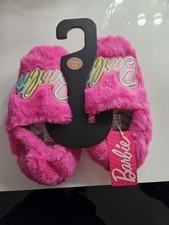 Mattel Barbie Girls Slippers