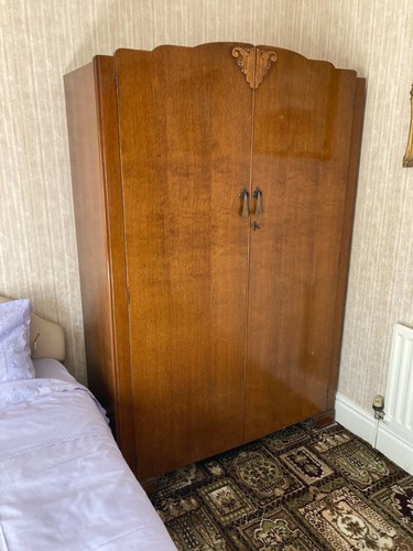Vintage lebus double wardrobe - double,