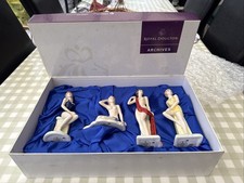 Royal Doulton Bathers Collection Limited Edition Colourway. Boxed Set Of 4…