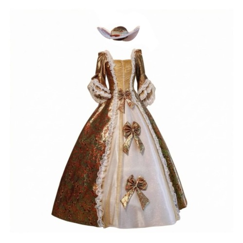 Corset dress with - dress, puff