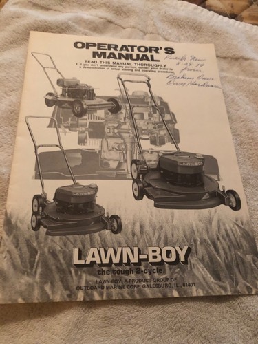 Vintage 1979 lawn boy - lawn, mower
