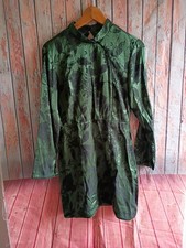 ZARA Green Satin Chinese Style