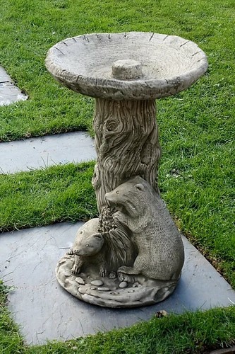 Stone concrete twin badger - stone,