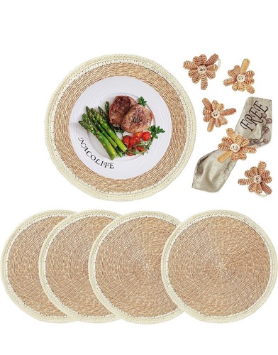 Nacolife woven placemats - woven,