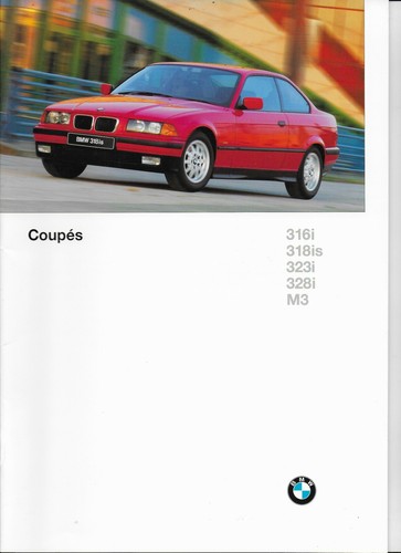 Bmw series coupe - series, brochure