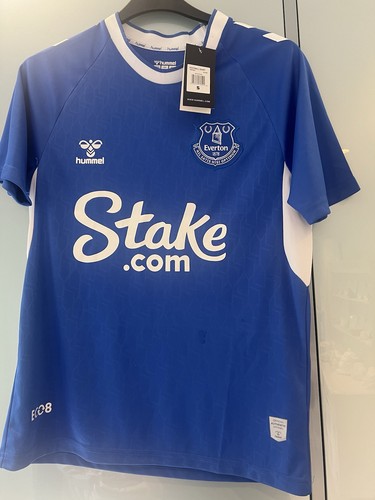Everton original signed hummel - original,