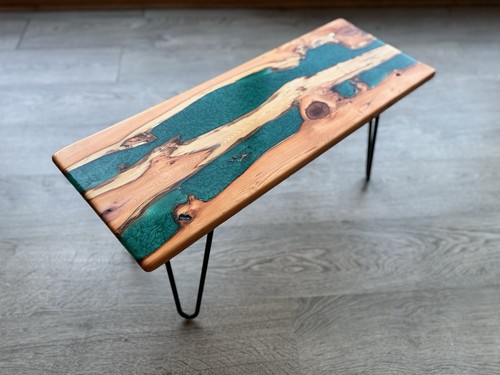 Unique wood resin coffee - wood/resin,
