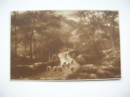 Trossachs postcard where - postcard,