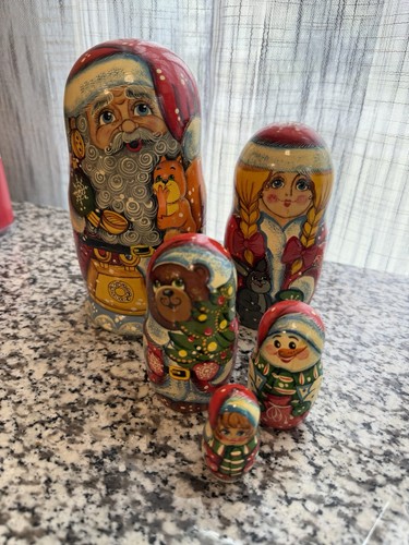 Santa russian hand - russian,