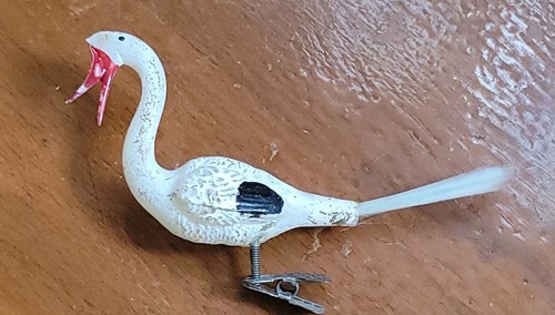 Vintage antique clip glass - ,