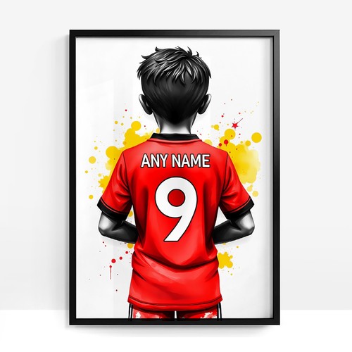 Personalised football shirt - personalised,
