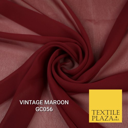Premium plain dyed - plain, georgette